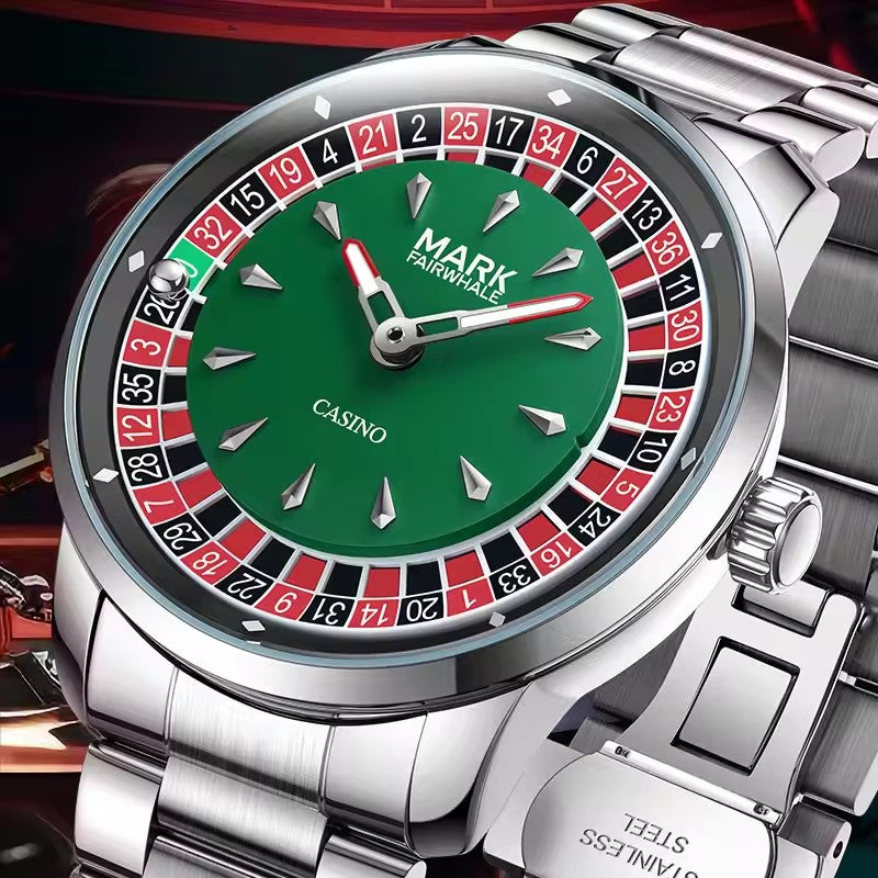 Spinning Roulette Watch